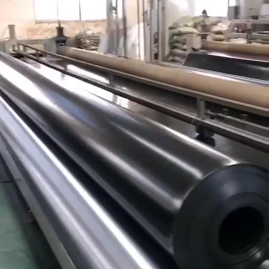 0.75mm 30 Mil épaisseur géomembrane HDPE étang agricole Gm13 standard