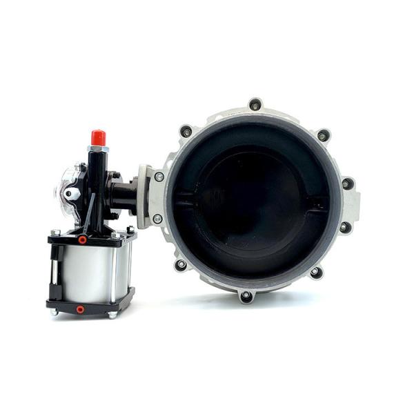 VFS Series DN250 Pneumatic Drive Butterfly Valve for Powdery and Granular Materials