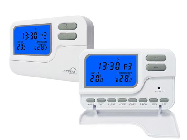 Bateria termostato programável da sala de 7 dias com aquecimento e refrigerar