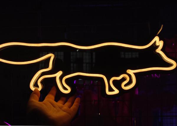 A UE do AU/das cores do sinal de néon 14 do lobo de Vasten obstrui a iluminação acrílica do quadro de avisos 12VDC