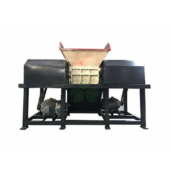 Industrial Hard Disk Shredder Machine Compact Structure Double Shaft Design