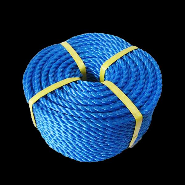 Plastic Rope PP Packaging Rope 3 Strand Twisted Rope