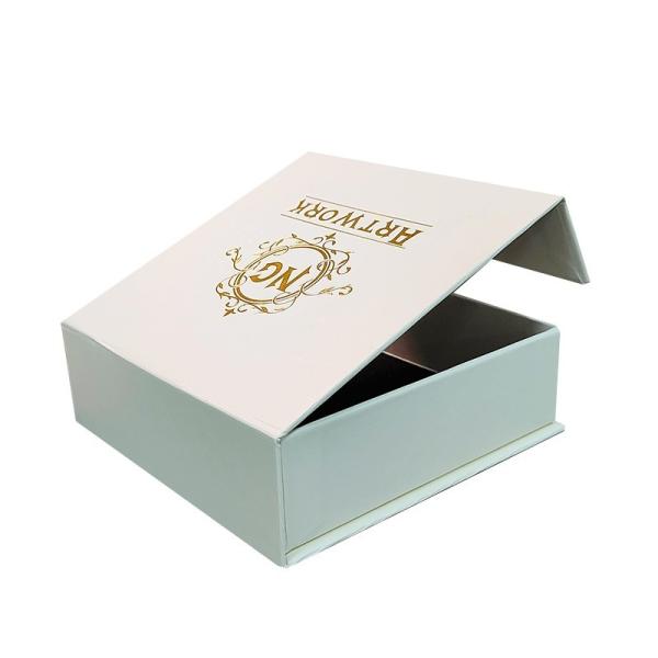 Jewelry Watch Carton Magnetic Packaging Box Rigid White Magnetic Gift Box