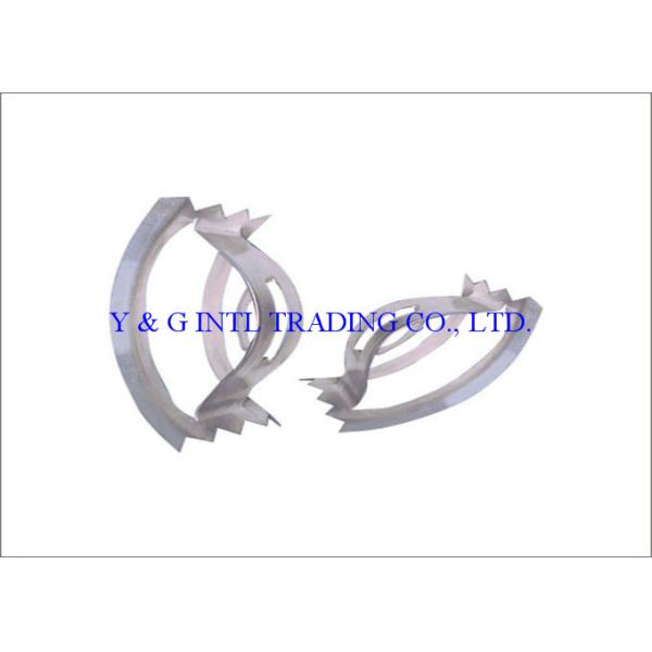 High Capacity Metal Saddle Ring , Stainless Steel Packing With Great Separating