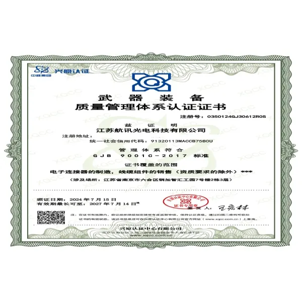 Jl24-8tky 8-Core Double Head Micro Flexible Installation Rectangular Aviation Connector.