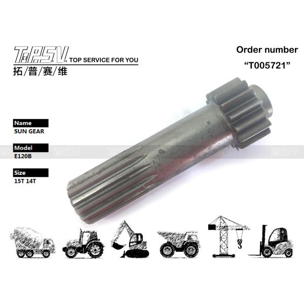 099-0203 Excavator Planetary Gear Sun Gear For Caterpillar E120B 15T 14T