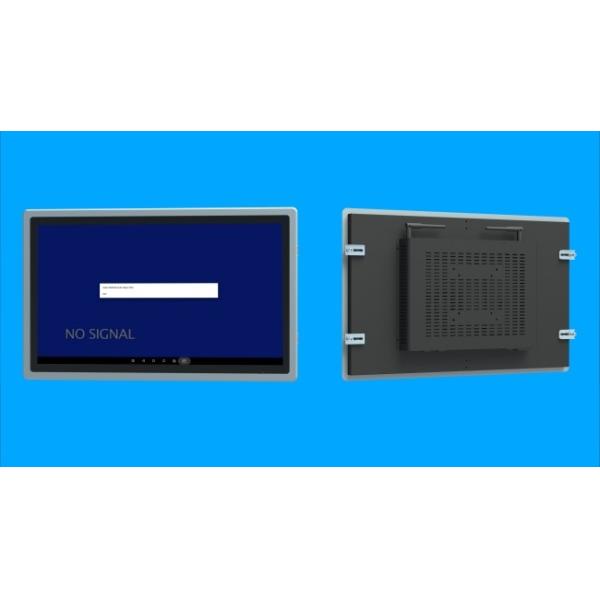 21.5-Inch panel mount monitor with stereo audio for advertisements and promotions