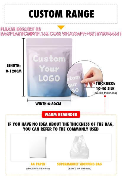 Customized Print Ice Cream 7.0g 14g Stand Up pouch bags 3.5g Snack Aluminum Foil Packaging Pouch Mylar Bag