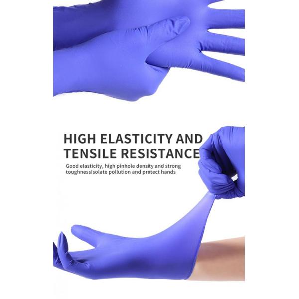 Medical Grade Food Safe 3.5G Disposable Nitrile Gloves