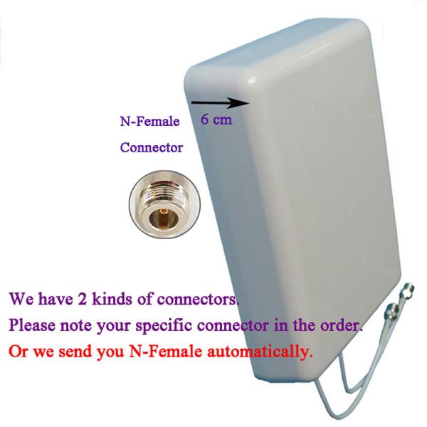 Proxicast 4G / LTE Cross-Polarized (MIMO) 7-10 dBi High-Gain Fixed N Female Mount Indoor Outdoor Panel Antenna