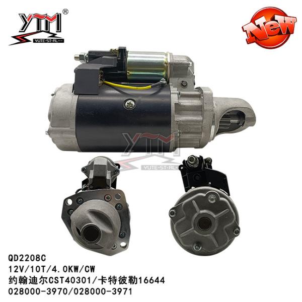 Cst40301 12V 10t 4.0kw Engine Starter Motor For Re43266 0280003970 16644