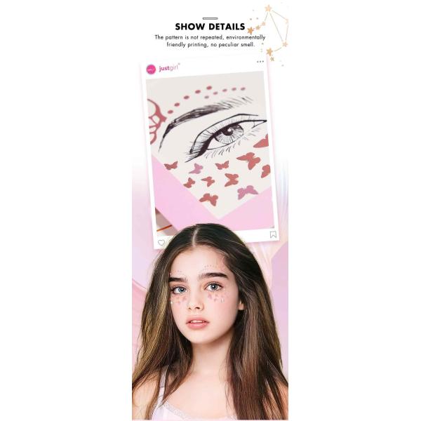 Customization Removable Tattoo Stickers Body Tattoo Sticker For Children