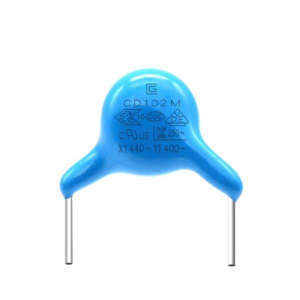 O capacitor 102M/400V cerâmico datilografa a resistência de alta temperatura/chama - retardador