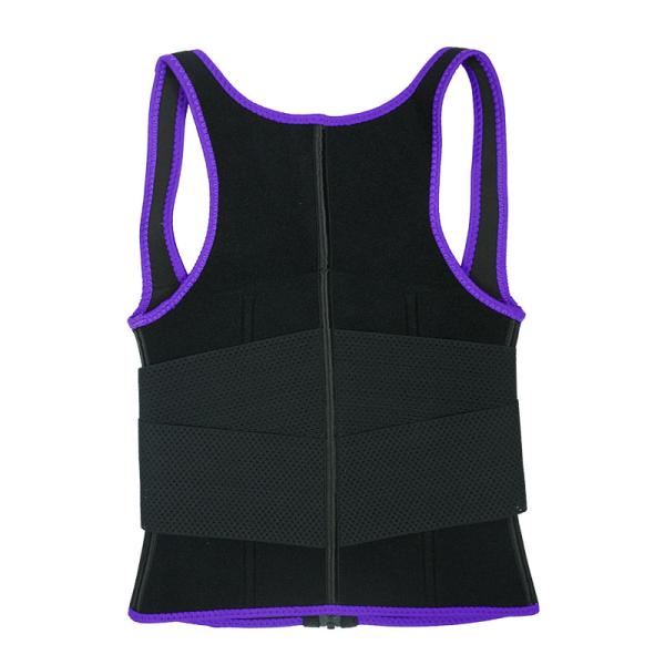 Эластичные женщины жилета тренера талии разминки закрытия молнии пояса плюс размер