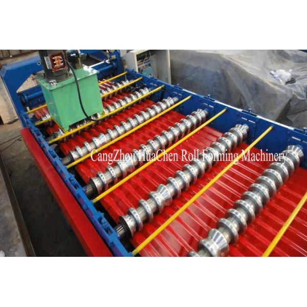 380В гофрировало крен панели крыши формируя машину с гидравлической системой управления