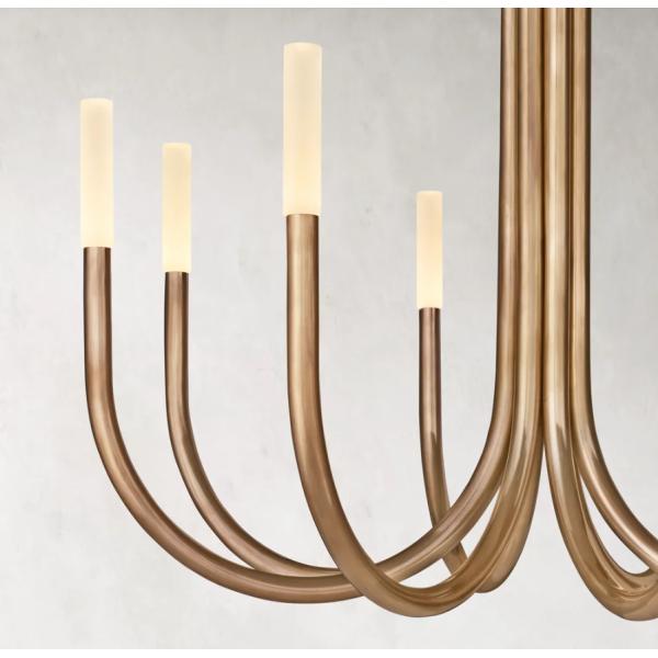 Гостиница RH Chandelier Rousseau Большая овальная люстра 50'