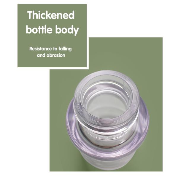 30ml 50% PCR PETG material lotion pump bottle for cosmetic essence Packaging