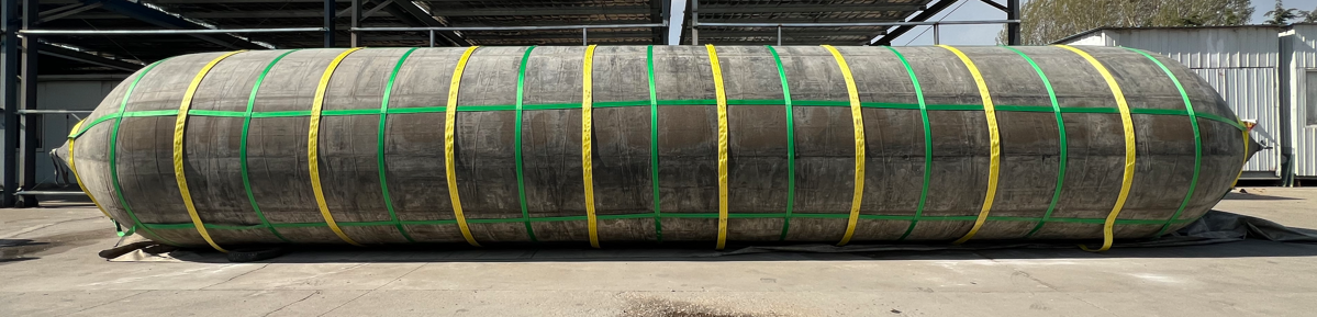 High Buoyancy Capacity Rubber Marine Salvage Airbags ISO14409