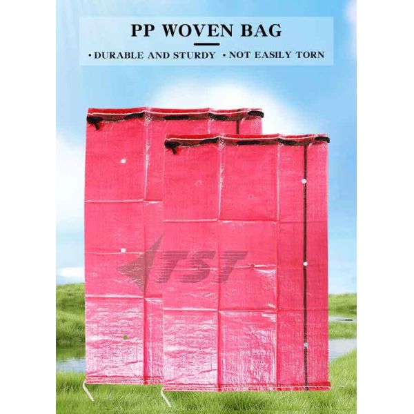 Red Color New Virgin Material PP Woven Bag PP Woven Sack For Potato Chile Peru