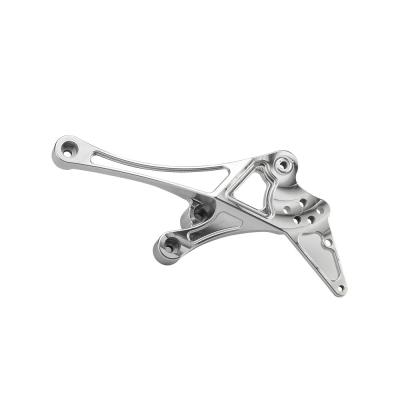 Automobile CNC Aluminum Parts Processing Motorcycle Bracket Lightweight Solution with QC Control and OEM/ODM