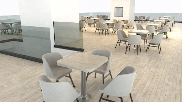 Bateau de ponton en aluminium de 200 personnes de luxe Bateau de restaurant à deux niveaux