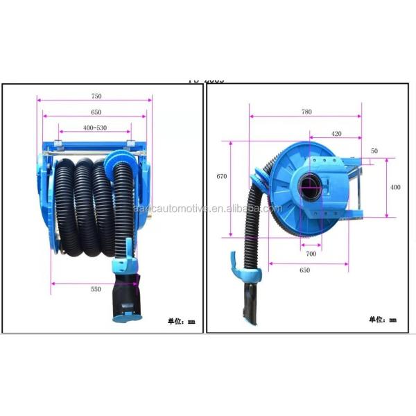 экстрактор перегара вытыхания автомобиля корабля систем извлечения вытыхания 76mm автомобильный