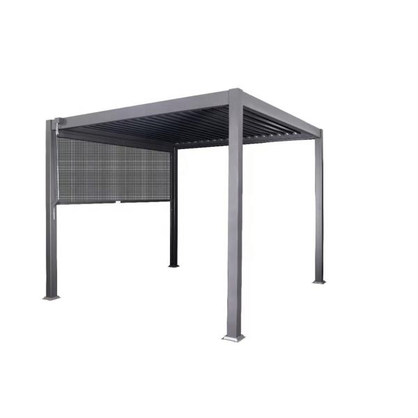 Aluminium Waterproof 3x3m Modern Outdoor Pergola for Garden Windproof and Waterproof
