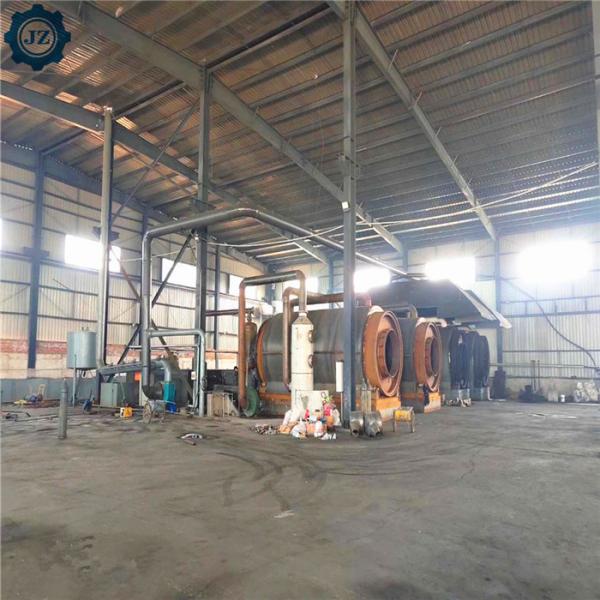 No Pollution Waste Plastic To Oil Pyrolysis Machine/ Scrap Tire Recycle To Oil Plant