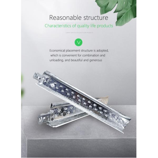 T-Shaped Steel Material Baking Paint Keel Suspended Ceiling In Traditional Design Style