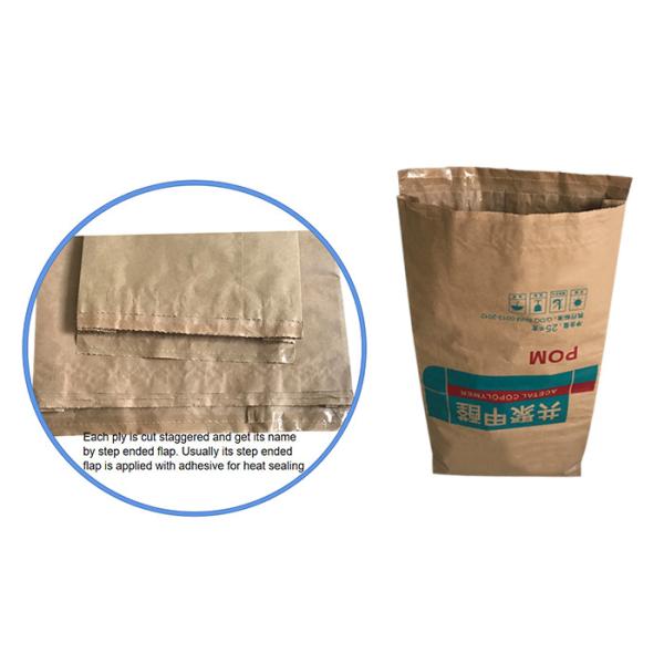 Наклеенные сумки рта щипка нижние трапецоидальные зашитые открытые с фильмом PE или вкладышем PE