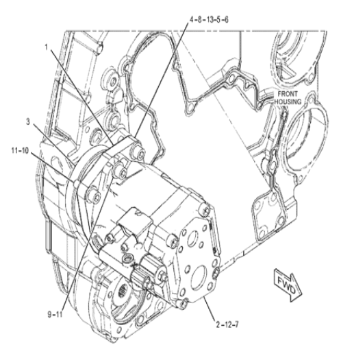 3D0053 3D-0053 Ball Bearing Excavator Bearing Fitting For 330C L 345B II 345B L