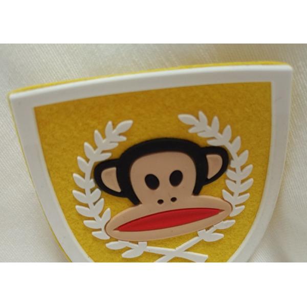 Изготовленный на заказ резиновый логотип латает значок силикона для на открытом воздухе носки/ботинок/сумок