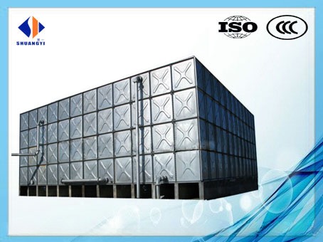 Огневая вода Хранилище горячего оцинкованного стального панеля смонтированный бак для пищевых напитков