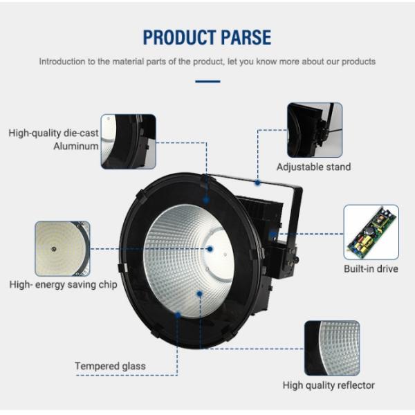 Залив СИД Уфо башенного крана на открытом воздухе высокий освещает водоустойчивое ИП66 200в 300в 400в 500в 600в