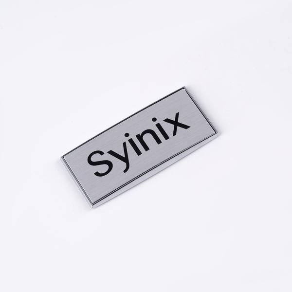 High Gloss Metal Labels Personalized Customization with Eco-friendly Aluminium Metal