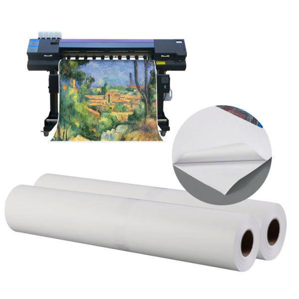 Matte Adhesive Fabric Canvas Peel and Stick Wallpaper for Wall Decoration 350gsm