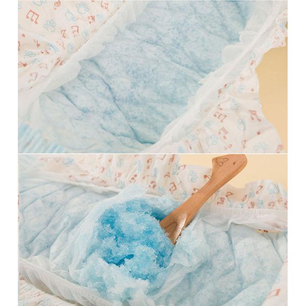 Cotton Topsheet Disposable Pet Diapers PE Film SAP Small Dog Nappies