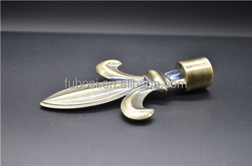 Home Decorative Folding Curtain Rod  Beaded Curtain Rod Parts