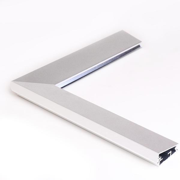 Anodizing Aluminum Alloy Arc Picture Photo Frame Hanging Wall Table Business License
