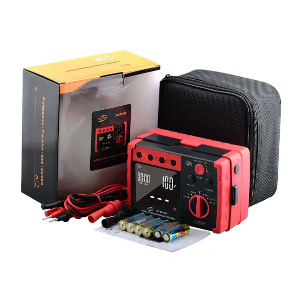 GT5307B Digital Megger Insulation Resistance Tester 10M Internal Resistance Measurement