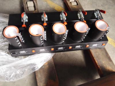 5 In 1 Heat Transfer Machine , Mug Heat Press Machine Full Of Automatic
