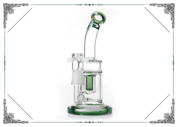 8.2 Inch Mini Grace Glass Smoking Water Pipe With Percolator Hookah Shisha Bongs