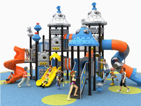 High-quality LLDPE plastic galvanized steel outdoor  children's playground equipment kindergarten at a competitive cost 
