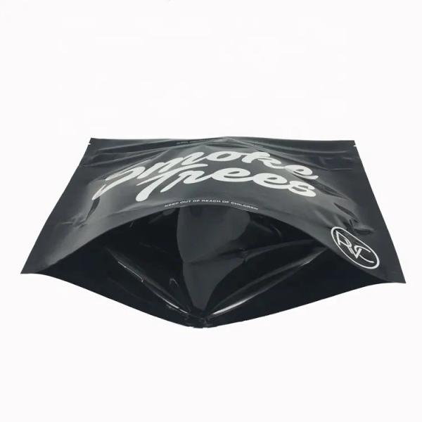 Aluminium Foil Exit Packaging Stand Up Pouch Child Resistant Mylar With Zipper