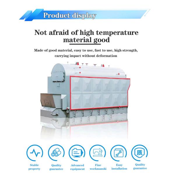 1.25Mpa 1.6Mpa 2.5Mpa Design Pressure Automatic Biomass Fired Steam Boiler For Power Plant