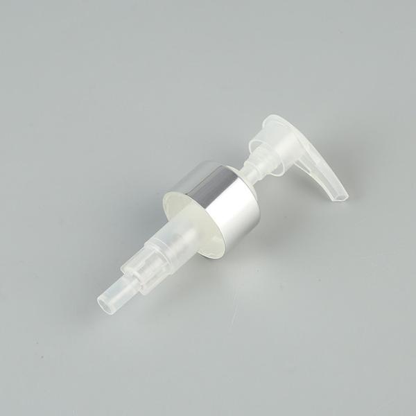 24/410  28-410 Dispensing Lotion Bottle Pump Silver
