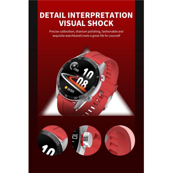 Smartwatch Ip68 звонка экрана BTE L13 SK7 1.3inch делает водостойким