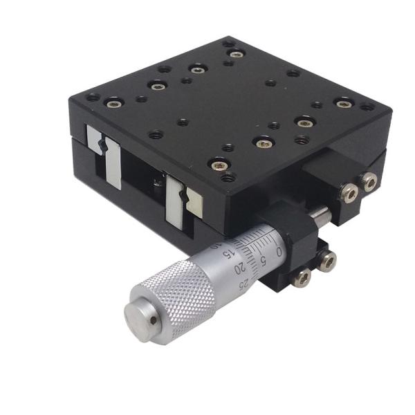 Fase manual preta 60×60mm do goniômetro do trilho de guia da bola flexíveis