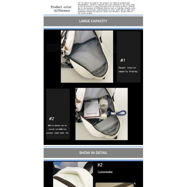 Multi Functional Large Capacity Backpack Outdoor Leisure Short Trip Backpack OEM