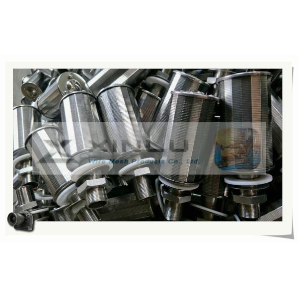 32-108mm Stainless Steel Wedge Wire Water Distributor Pipe Johnson Head Lateral Screen Tube Filter Candle
